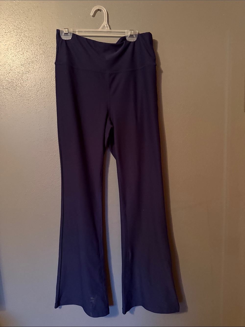 white birch Navy Flare Leggings